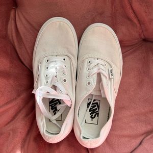 White Vans sneakers